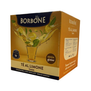 caffe borbone 16 dolce gusto te limone capsule cialde