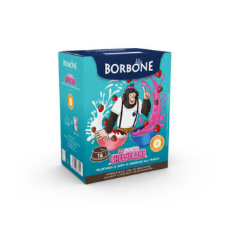 16 capsule Caffe Borbone DJ Cheesecake fragola compatibili Lavazza* a modo mio®* EMOZIONI DI GUSTO