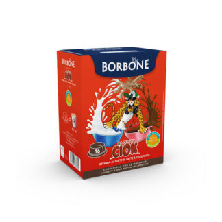 16 capsule Caffe Borbone DJ Ciock latte e cioccolato compatibili Lavazza* a modo mio®* EMOZIONI DI GUSTO