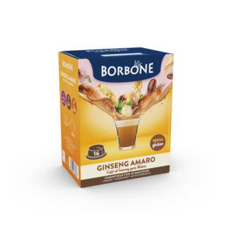16 capsule Caffe Borbone Ginseng AMARO compatibili Lavazza* a modo mio®* EMOZIONI DI GUSTO