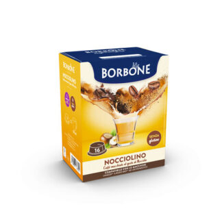 16 capsule Caffe Borbone Nocciolino Nocciola compatibili Lavazza* a modo mio®* EMOZIONI DI GUSTO