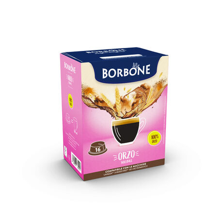 16 capsule Caffe Borbone Orzo compatibili Lavazza* a modo mio®* EMOZIONI DI  GUSTO - Capsule & Coffee