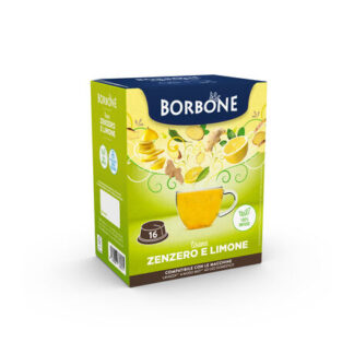 16 capsule Caffe Borbone Zenzero Limone compatibili Lavazza* a modo mio®* EMOZIONI DI GUSTO