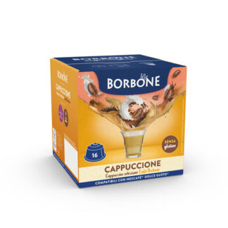 16 capsule Caffe Borbone Cappuccione compatibili Nescafé® Dolce Gusto® EMOZIONI DI GUSTO