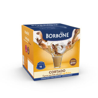 16 capsule Caffe Borbone Cortado compatibili Nescafé® Dolce Gusto® EMOZIONI DI GUSTO