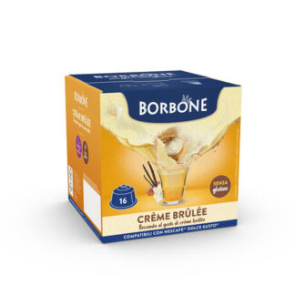 16 capsule Caffe Borbone Creme Brulee compatibili Nescafé® Dolce Gusto® EMOZIONI DI GUSTO