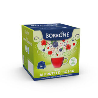 16 capsule Caffe Borbone Frutti di Bosco compatibili Nescafé® Dolce Gusto® EMOZIONI DI GUSTO