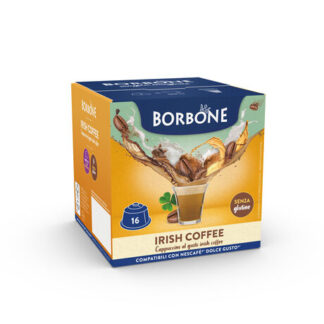 16 capsule Caffe Borbone Irish Coffee compatibili Nescafé® Dolce Gusto® EMOZIONI DI GUSTO