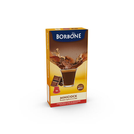 Scopri 10 Capsule Bonini Compatibili Nespresso Cioccolato –