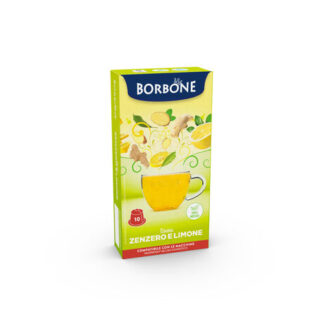 10 capsule Caffe Borbone Zenzero Limone compatibili Nespresso® EMOZIONI DI GUSTO