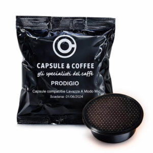 Capsule & Coffee 100 capsule compatibili LAVAZZA* a Modo Mio* Miscela PRODIGIO (più ne acquisti più risparmi)