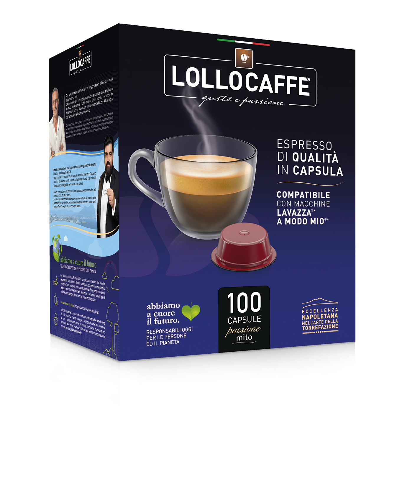 Capsule compatibili Lavazza A Modo Mio Caffè Cremoso Gimoka - Kaffito