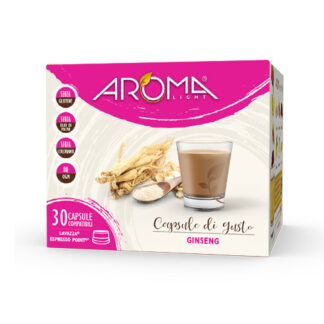 30 Capsule di Caffè Ginseng Aroma Light compatibili Lavazza* Espresso Point*