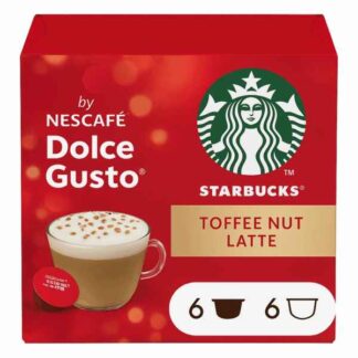 12 capsule STARBUCKS®toffee nut latte di nescafè Dolce Gusto®