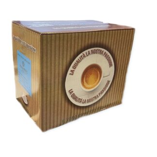 100 cialde capsule caffè Cremoso PRODIGIO compatibile Bialetti in alluminio (per macchina Gioia) (più ne acquisti pù risparmi)