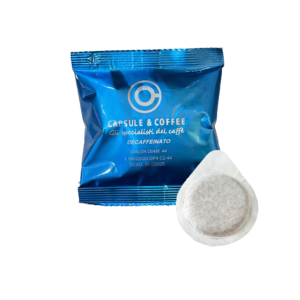 Capsule & Coffee 50 cialde carta Ese 44 di riso Miscela DECA (più ne acquisti più risparmi)