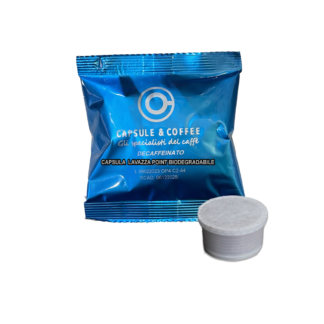 Capsule & Coffee 50 Capsule Caffè compatibili Lavazza* Espresso Point* DECA biodegradabili (più ne acquisti più risparmi)