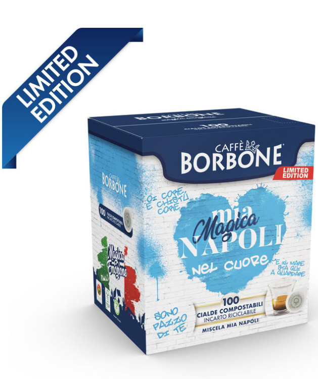 100 capsule Borbone - mia Napoli compatibili Nespresso [0,25