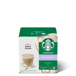 12 capsule STARBUCKS® White Mocha by Nescafé® Dolce Gusto®, cappuccino al cioccolato bianco