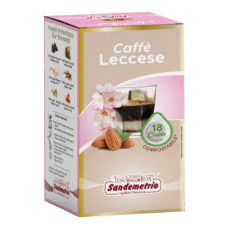 18 Cialde Caffè Leccese San Demetrio in filtro carta ESE 44 mm