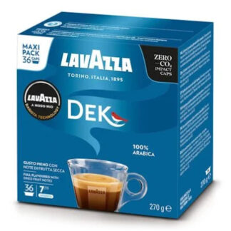 36 Capsule Espresso Dek Cremoso Lavazza A Modo Mio originali