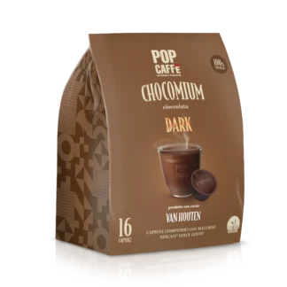Pop Caffè 16 capsule Capsule E-Gusto Chocomium Dark Cioccolata Fondente
