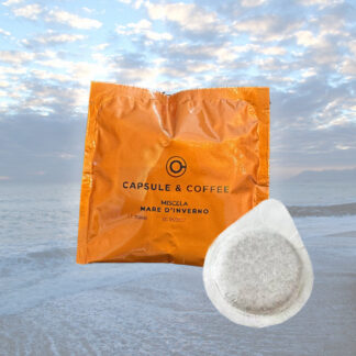 100 Cialde carta ese di caffè  Miscela Mare d'inverno ☕🌊 Capsule & Coffee