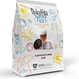 Dolce Vita 16 capsule Nescafè Dolce Gusto®* Cappuccino Ice (Frappè) summer