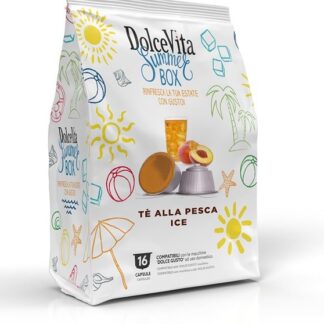 Dolce Vita 16 capsule Nescafè Dolce Gusto®* Tè alla Pesca ICE summer