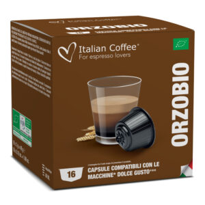 16 Capsule compatibili Nescafè Dolce Gusto Orzo Biologico Italian Coffee OFFERTA!