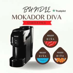 Bundle Mokador Starter Pack – Macchina D1 + 300 Capsule