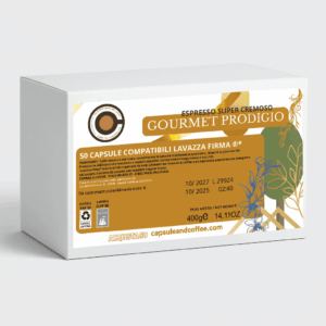Capsule Lavazza Firma Compatibili – Gourmet Prodigio Espresso Super Cremoso 50 capsule