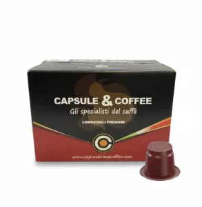 Capsule & Coffee – 100 Capsule Caffè Cremoso Prodigio Compatibili Nespresso