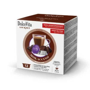 Dolce Vita 12 Capsule Compatibili Lavazza* A Modo Mio®* Mokaccino