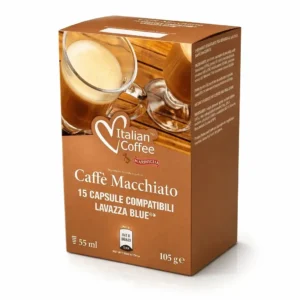 15 capsule caffe Macchiato Cortado cialde compatibili Lavazza Blue e In Black Nims®*