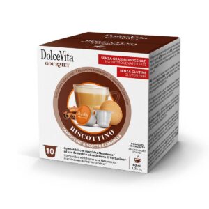 Dolce Vita 10 capsule Biscottino compatibili Nespresso