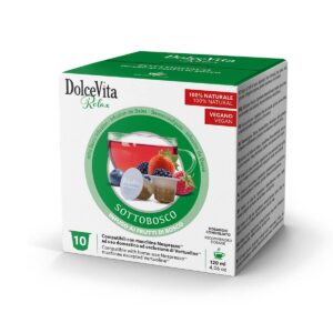 Dolce Vita 10 capsule Tisana SottoBosco compatibili Nespresso