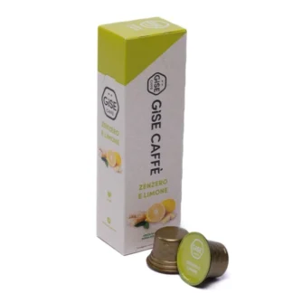 Gise caffè 10 capsule Zenzero e Limone