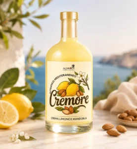 Cremorè - Crema al Limone e Mandorla 50 cl (Liquore Cremoso Gourmet)
