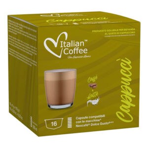 16 Capsule compatibili Nescafè Dolce Gusto Cappuccino CAPUCCI' Italian Coffee