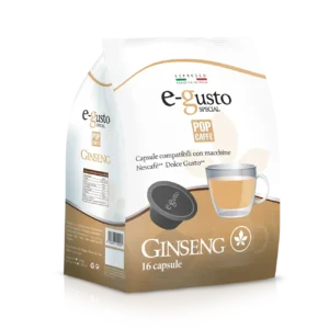 Pop Caffè 16 capsule Nescafè Dolce Gusto compatibili Ginseng