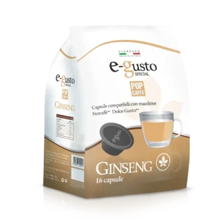 Pop Caffè 16 capsule Nescafè Dolce Gusto compatibili Ginseng