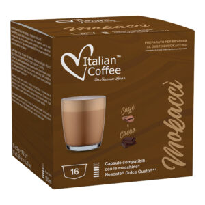 16 Capsule compatibili Nescafè Dolce Gusto Mokaccino MOKACCI Italian Coffee