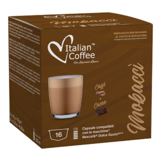 16 Capsule compatibili Nescafè Dolce Gusto Mokaccino MOKACCI Italian Coffee