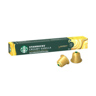 10 capsule STARBUCKS® Creamy Vanilla Nespresso®, per caffè espresso