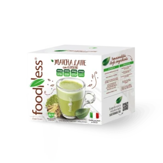 Foodness CAPPUCCINO INTENSO Senza Lattosio - 10 Capsule Compatibili Dolce Gusto®