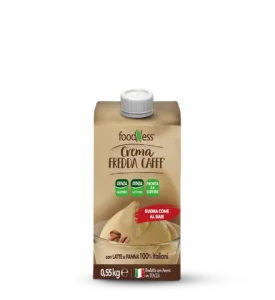 Foodness Crema Caffè Senza Lattosio e Senza Glutine - Brick 550g