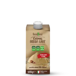 Foodness Crema Caffè Senza Lattosio e Senza Glutine - Brick 550g