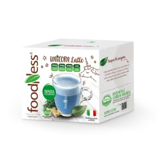 Foodness UNICORN Latte Senza Lattosio - 10 Capsule Compatibili Dolce Gusto®